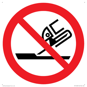 Prohibition: Do not use for face grinding